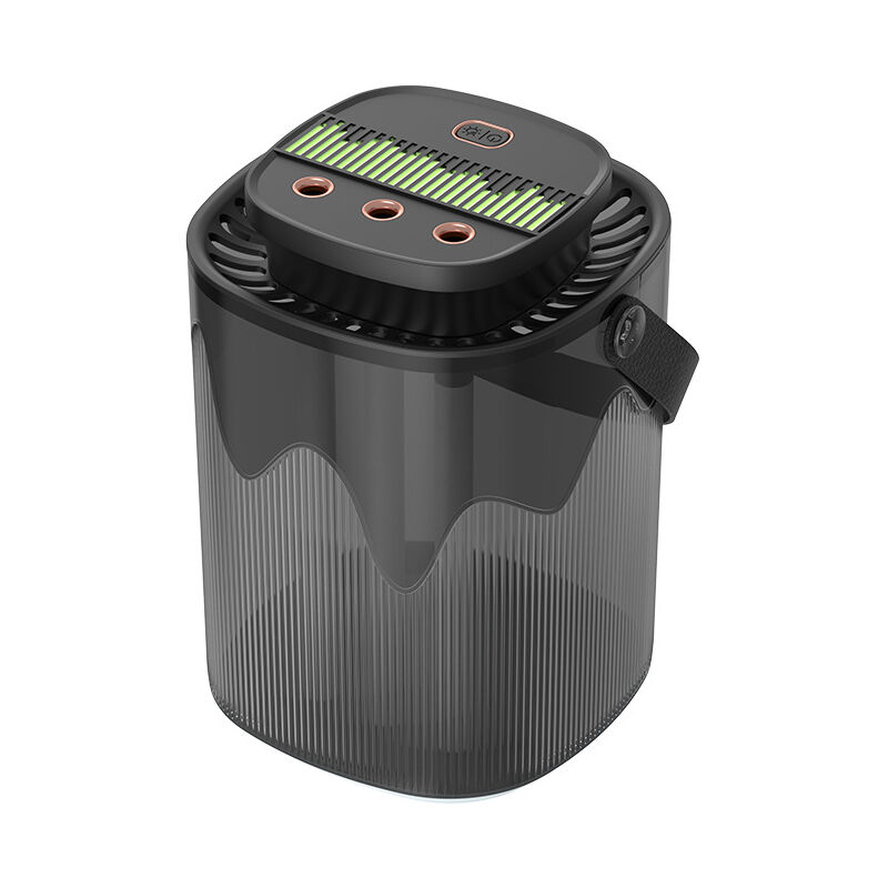 Tonchean - Humidificateur d'air 3L humidificateur silencieux domestique trois sorties de brume réglage à trois vitesses 3000mAh 5W