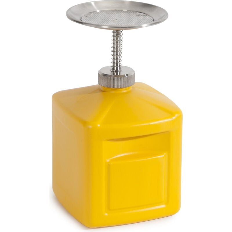 Asecos - falcon, Bidon humecteur, polyéthylène jaune, capacité 2 l