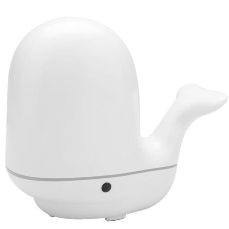 Humidificateur en forme de baleine, diffuseur d'huiles essentielles, veilleuse tactile