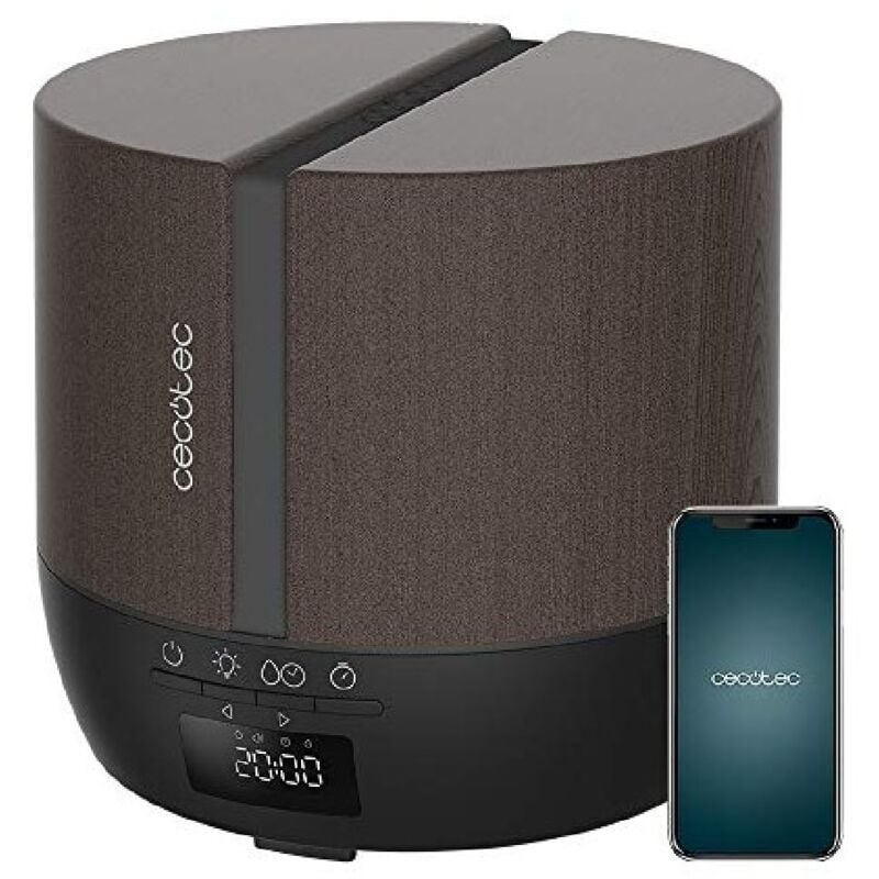 Cecotec - Diffuseur d'arômes PureAroma 550 Connected Black Woody