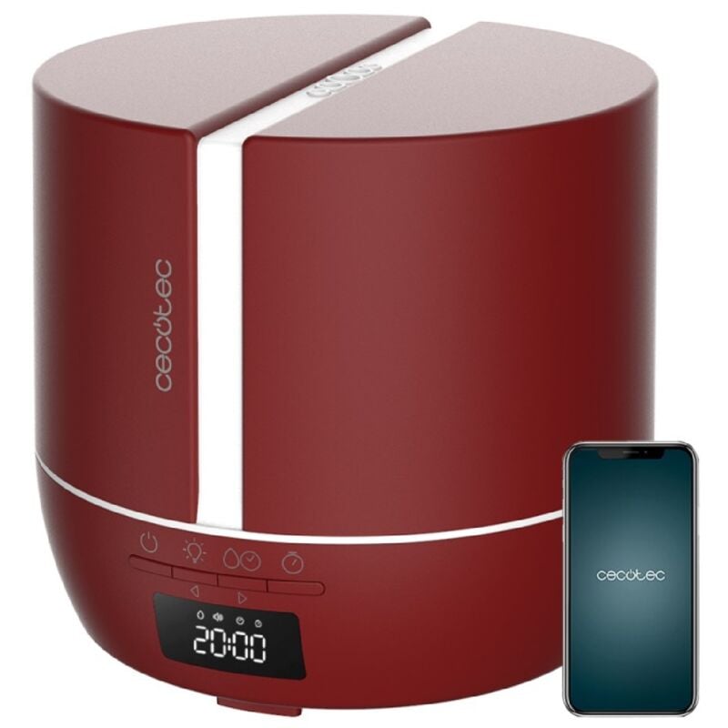 Cecotec - Diffuseur d'arômes PureAroma 550 Connected Garnet