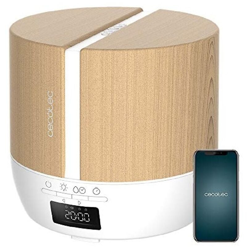 Cecotec - Diffuseur d'arômes PureAroma 550 Connected White Woody