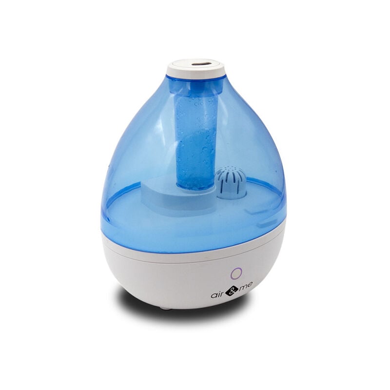 Air&me - Humidificateur ultrasonique claise Humidificateur à Vapeur froide par ultrasons d'une puissance de 0.16 L/heure