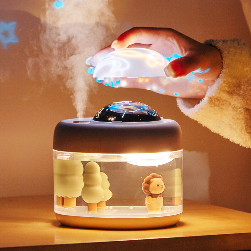 Image of Humidifier, 500 ml, silent ultrasonic humidifier&hellip;