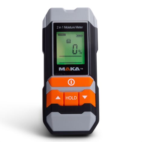 Humidimètre 2 en 1 MAKA MKLW01 pour bois et matériaux