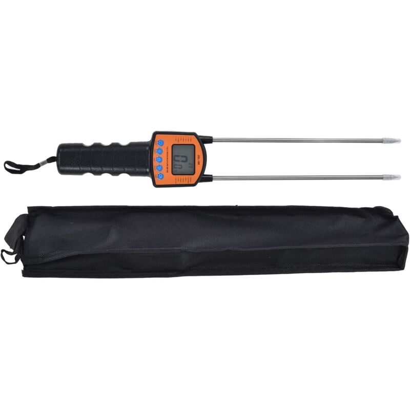 Humidimètre de Grain-outil lcd numérique humidimètre-5-49.9% testeur d'humidité de Grain Portable - Lablanc