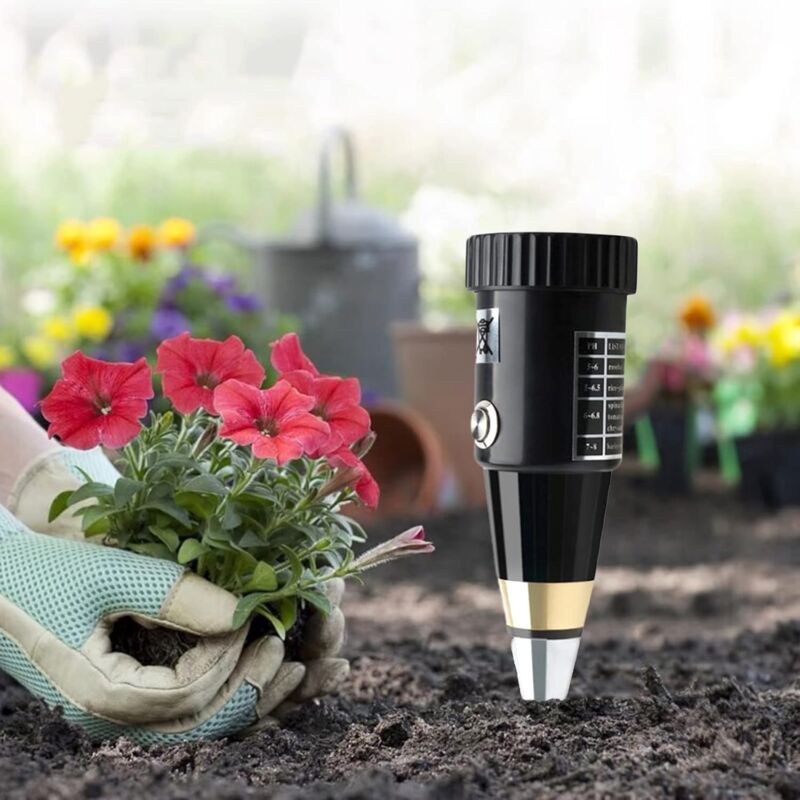 Humidimètre de Sol, Testeur de Sol Testeur d'humidité / pH du Sol 2-in-1 Soil Tester Kit pour Le Soin des Plantes