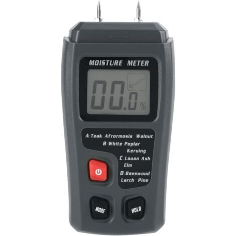 Humidimètre Numérique Avec écran LCD – Mesure L’humidité Du Bois, Brique, Mortier (sonde 9.8mm)