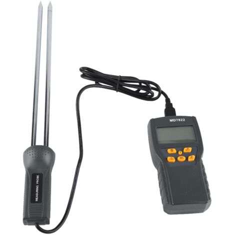 Humidimètre Numérique pour Céréales avec Écran LCD – Mesure Précise de l’Humidité du Blé, Maïs et Riz