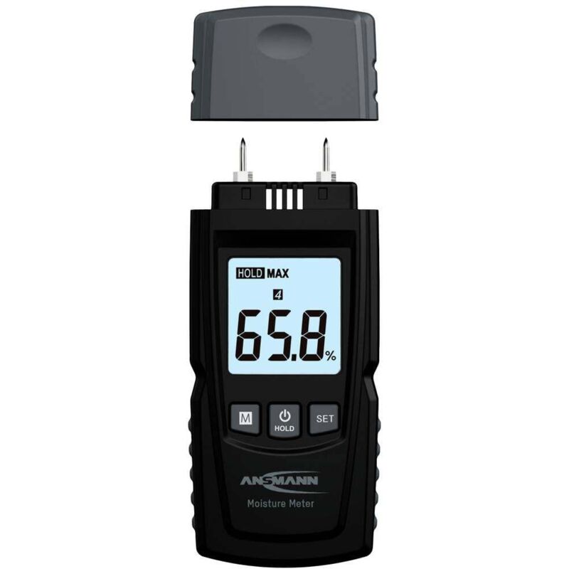 Humidimètre pour matériaux Ansmann Plage de mesure de l'humidité de construction 0 à 12.2 % vol Plage de mesure de l'hu