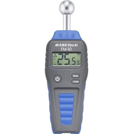 Humidimètre pour matériaux Basetech FM-10 Plage de mesure de l'humidité de construction 0.1 à 99.9 % vol Plage de mesur