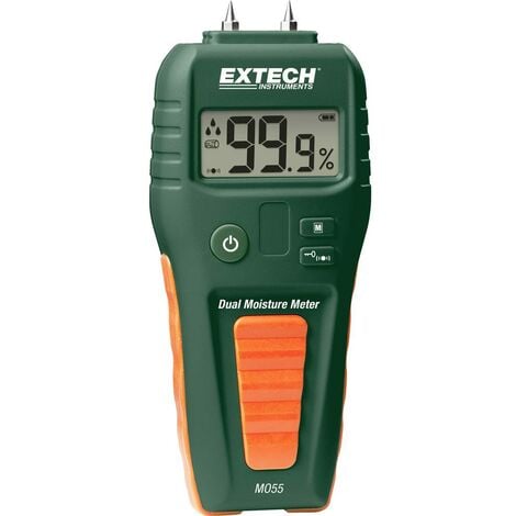 Humidimètre pour matériaux Extech MO55 Plage de mesure de lhumidité de construction 1.5 à 33 % vol Plage de mesure de l