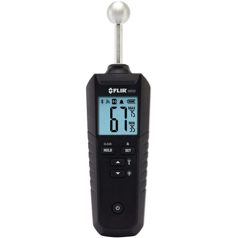 Humidimètre pour matériaux FLIR MR59 Plage de mesure de lhumidité de construction 0 à 100 % Plage de mesure de lhumidité