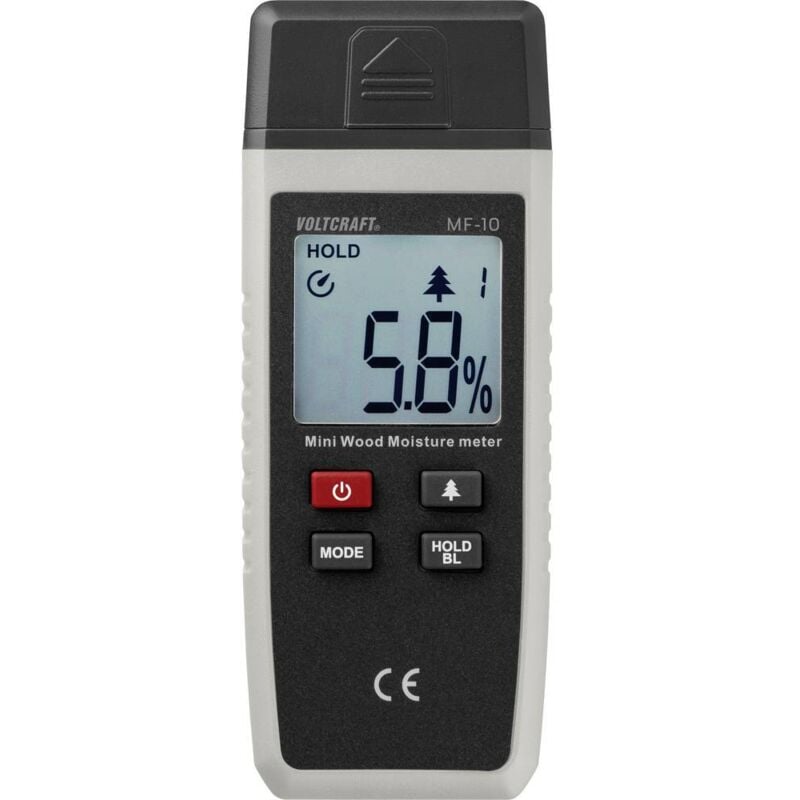 Humidimètre pour matériaux Voltcraft MF-10 Plage de mesure de l'humidité du bois 2 à 40 %