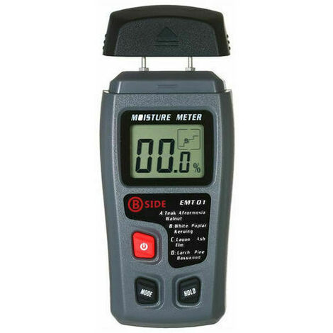 Humidite humidimetry wooden wood 4 Portable modes hygrometer PIN Type humidity wood pocket instrument water leak detector with crystal