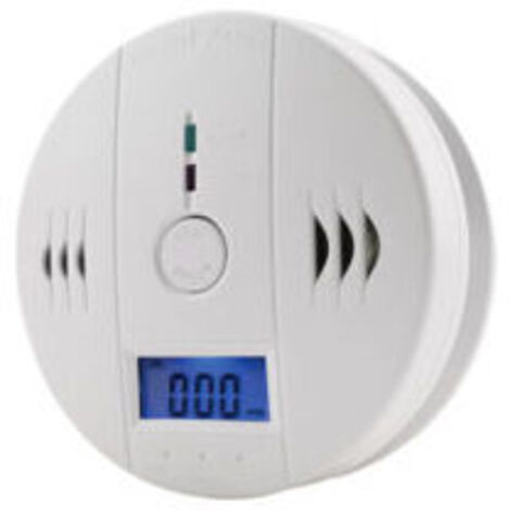 Humidity detector, carbon monoxide detector, alarm, CO detector, alarm sensor with LCD screen, memory function, battery function, for the home, dormitory, living room, factory, hotel