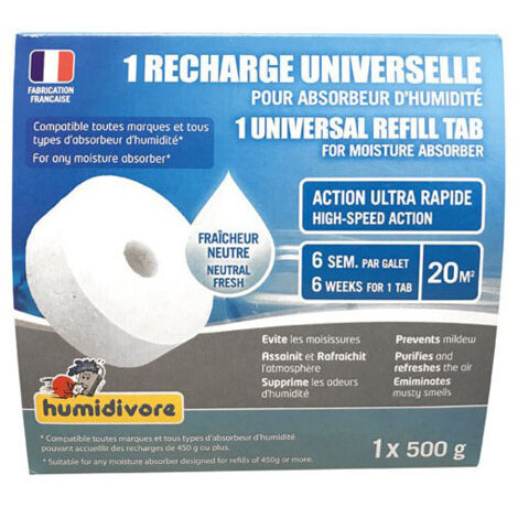 Humidiv Galet Perce Neutre 500gr X1 - Humidivore