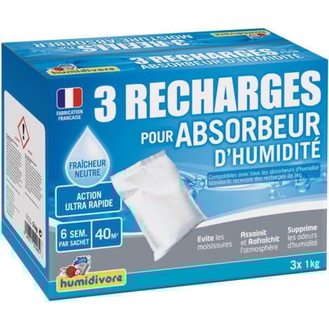 SODEPAC Humidivore Neutre Recharge 3x1kg Neutre - HUMIDIVORE
