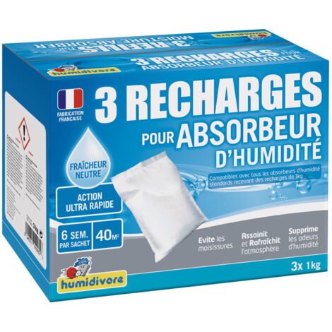 Humidivore Neutro Recarga 3x1kg Neutro - Humidivore