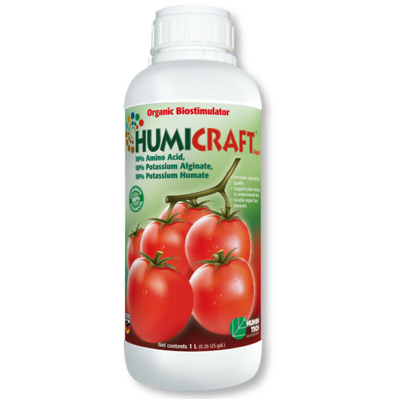 HuminTech HUMICRAFT Liquid 1l promotion de la croissance légumes, fruits, fleurs