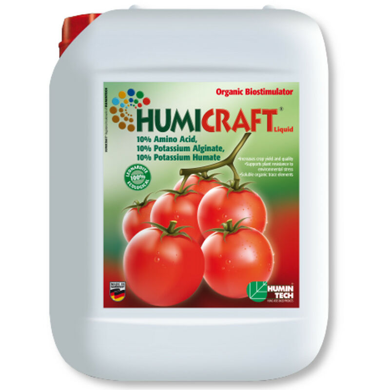 Humicraft Liquid 1l promotion de la croissance légumes, fruits, fleurs - Humintech