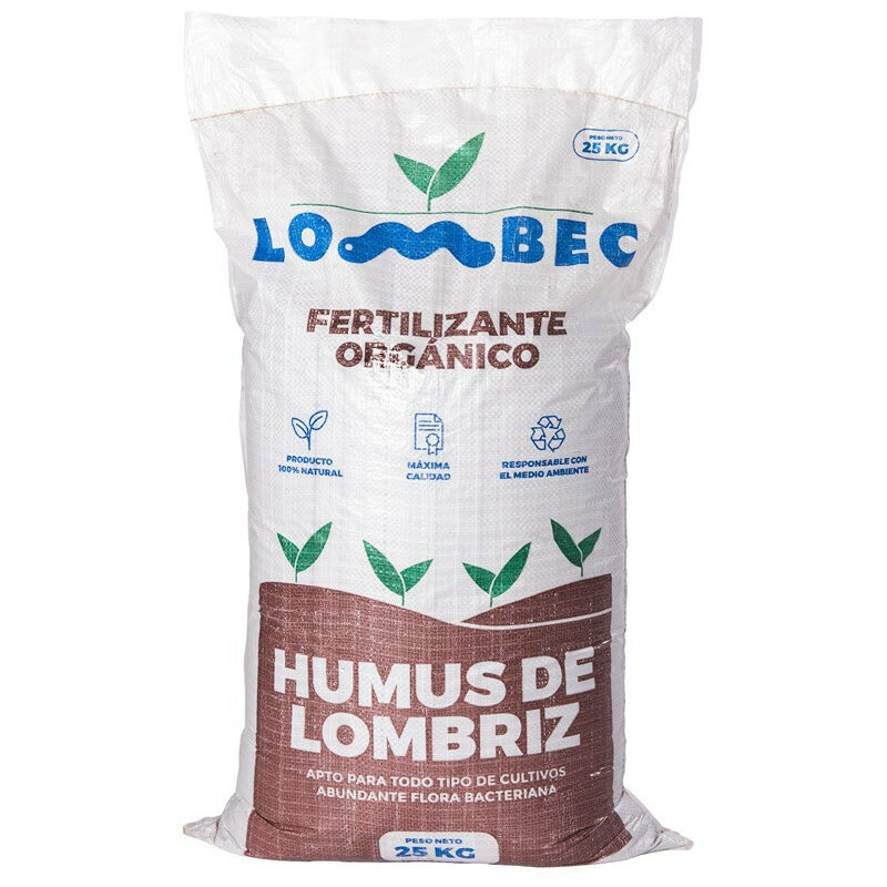 

Humus de Lombriz 25 kg (42 litros) - Lombec