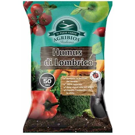 HUMUS DI LOMBRICO VERMIRE 10 LT 6 kg