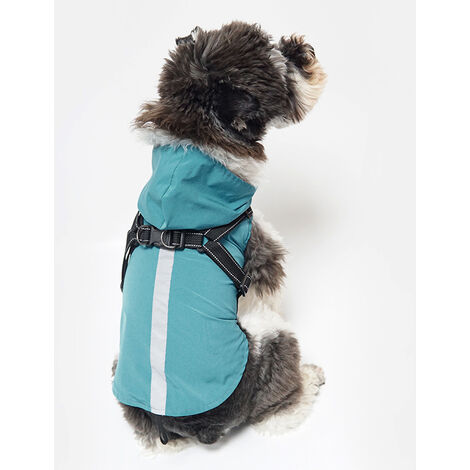 FEimaX Hundemantel für Hunde Hundejacken Wasserdicht Warme Jacke für Kleine Mittelgroße Große Hunde Winterjacke Warm Gepolstert Welpen Weste Haustier Kleidung für Kaltes Wetter 