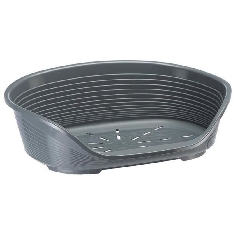 Hundebett Ferplast Siesta Deluxe 4 Dunkelgrau 61, 5 X 45 X 21, 5 Cm