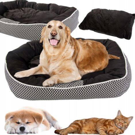 Hundebett quadratisch L 60 Muster (36)