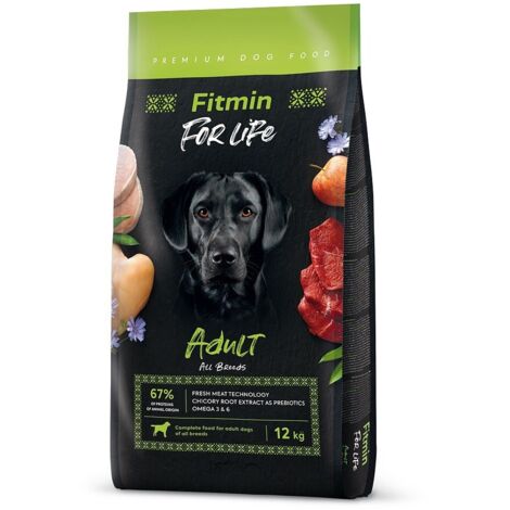 Hundefutter Fitmin For Life Adult Erwachsener Vögel 12 kg