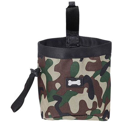 Hundegürteltasche mit Kotbeutelspender und Futterfach