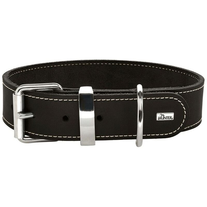 Hunter - Aalborg Spezial Halsband 36-44cm Schwarz