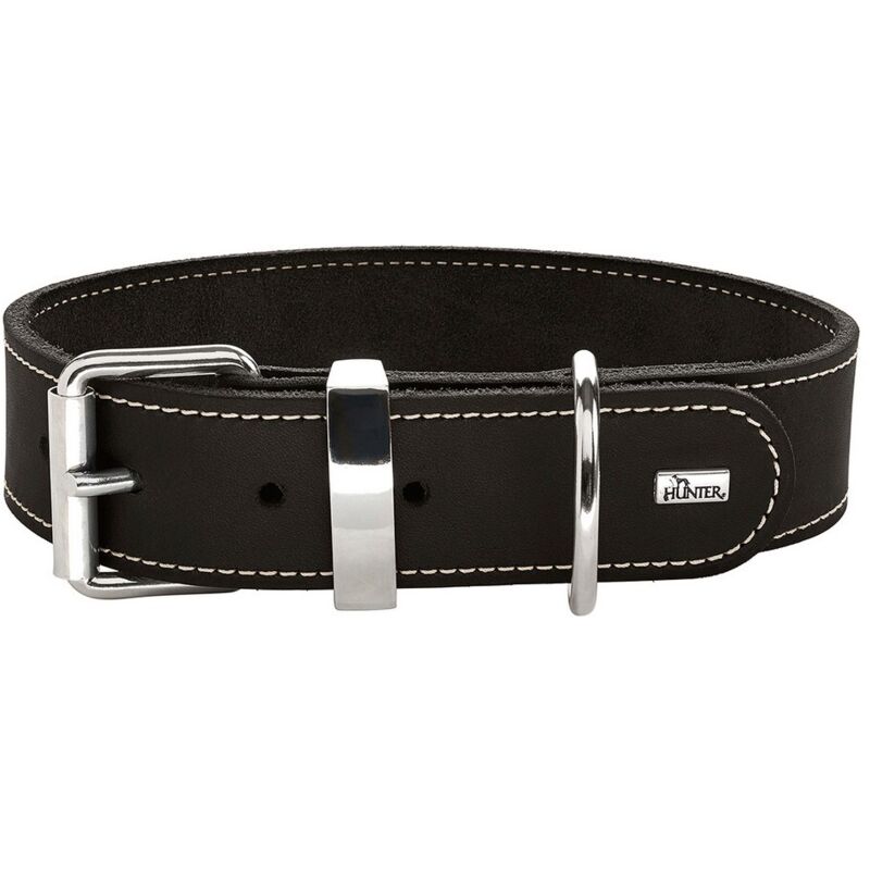 Hunter - Aalborg Spezial Halsband 40-48cm Schwarz