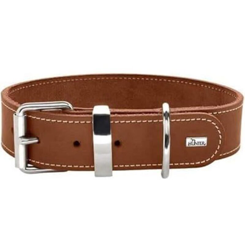 Hundehalsband Hunter Aalborg Special Cognac (36-44 Cm)