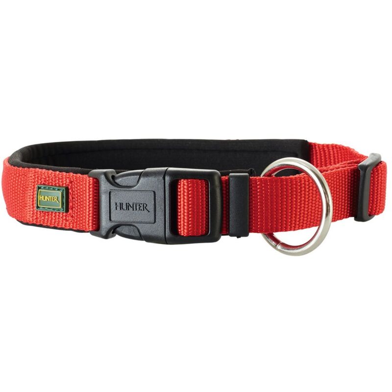 Hunter - Neopren Halsband Vario Plus Halsband 40-45 Cm 20 Mm Rot