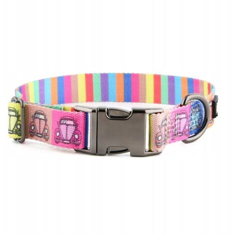 Hundehalsband mit Name und Telefonnummer, leicht, Boxer, Dalmatiner, M