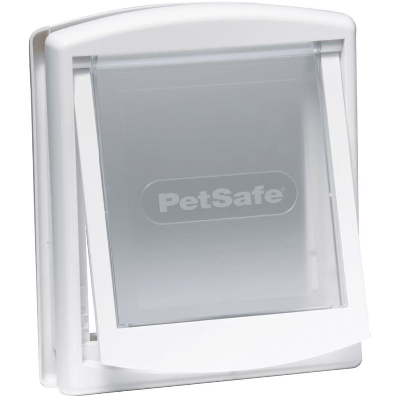 Haustiertür 2-wege 715 Klein 17, 8x15, 2 Cm Weiß Petsafe