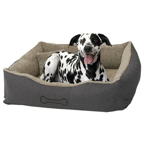 Hundekorb GALA /Grau-Beige/ 40x34x16