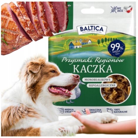 Hundeleckerlis Baltica TRAINING Leckerlis Halbweich ENTE Getreidefrei 30g