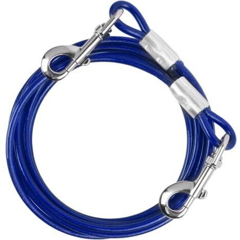 Hundeleine, Haustierleine, Haustierleine (kleiner/mittelgroßer Hund) (10 m, blau) 32 Fuß