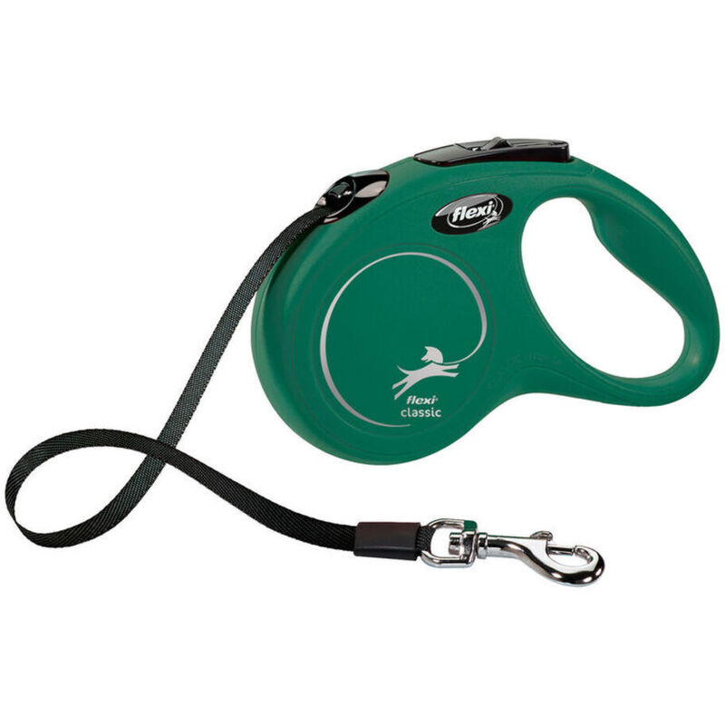 Hundeleine Flexi Grün S