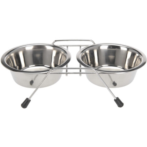 Hundenapf / Fressnapf Ø10xH4cm Edelstahl-A12650160-Neu
