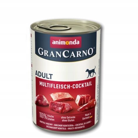 Hundenassfutter ANIMONDA Grancarno Adult Fleischcocktail 24x400g