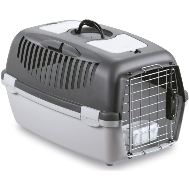 Zolux - Hundetrage Delux Trixie Grau/hellgrau