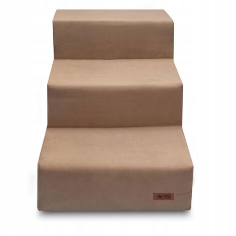 Hundetreppe für Sofa und Bett beige Chihuahua HUGGY DOGGY Climber L