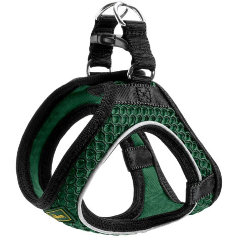 HUNTER - DOG HARNESS HILO COMFORT. XS, DARK GREEN - (401673969813)