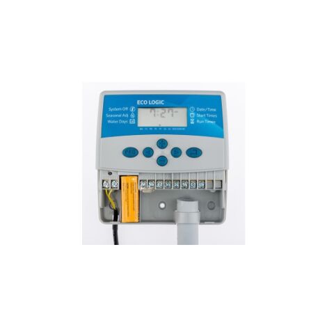 Hunter ECO-LOGIC 6 unite' de commande inte'rieure 6 zones Art.ELC pour l'irrigation du jardin