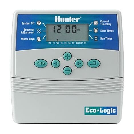 HUNTER ELC-401I-E Programmateur d'arrosage électrique intérieur Gris