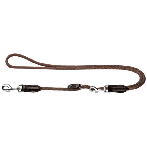 Hunter - Freestyle laisse réglable 200 cm marron